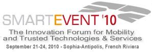 e-Smart conference, SmartEvent'10, Sept. 23rd in Sophia, France